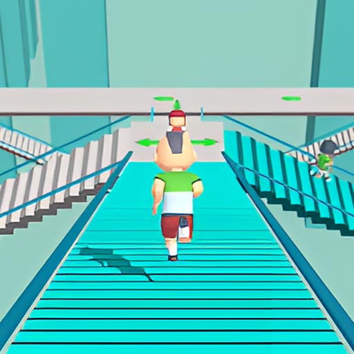 Parkour Rush, this is a staircase running game, the player clicks the screen, the game begins, looking for the shortest path, run hard, down the stairs when you can use small skills Oh, kind of can run faster. Come on, let's compete together.
    Game features:
    1. Running game
    2. Simple and fun
    3. Cartoon game scenes
    4.Test sensitivity